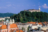 Ljubljanski Grad - Kasteel in Slovenië